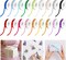 Rainbow Ribbon Solid Color Assortment 18 Colors, 1/8 inch Double Face Satin Ribbon Polyester for Gift Wrapping, DIY Crafts, Happy Birthday Party Wedding Decorations
